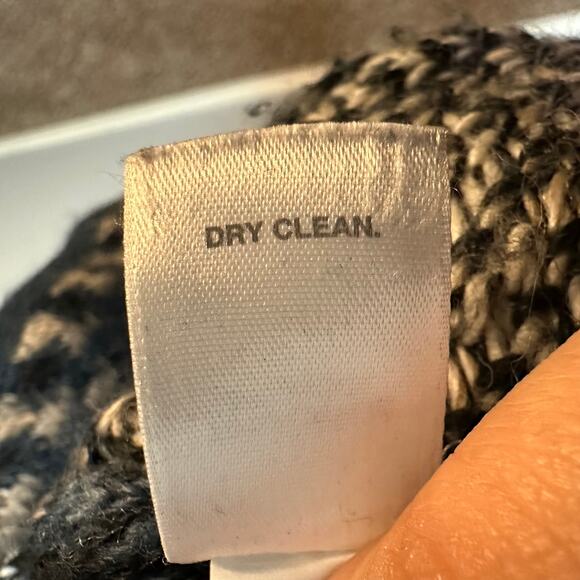 J.Jill Sweater Coat SZ MP Blue Aztec Boho Duster Long Cardigan Southwestern EUC - Picture 7 of 9